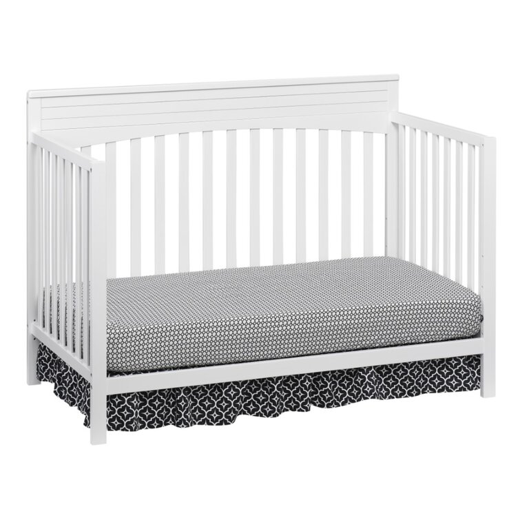 OxfordBaby Harper 4 in 1 Convertible Baby Crib, Greenguard Gold